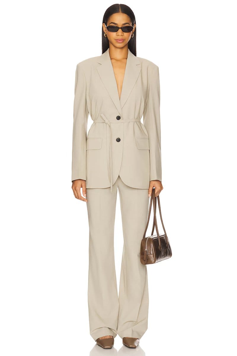 revolve Siya Belted Blazer - 4