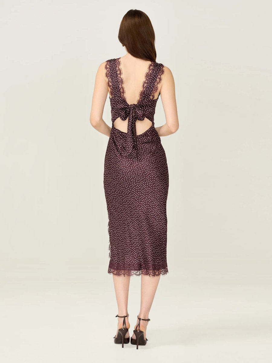 OMNES Penny Dress in Chocolate - 3