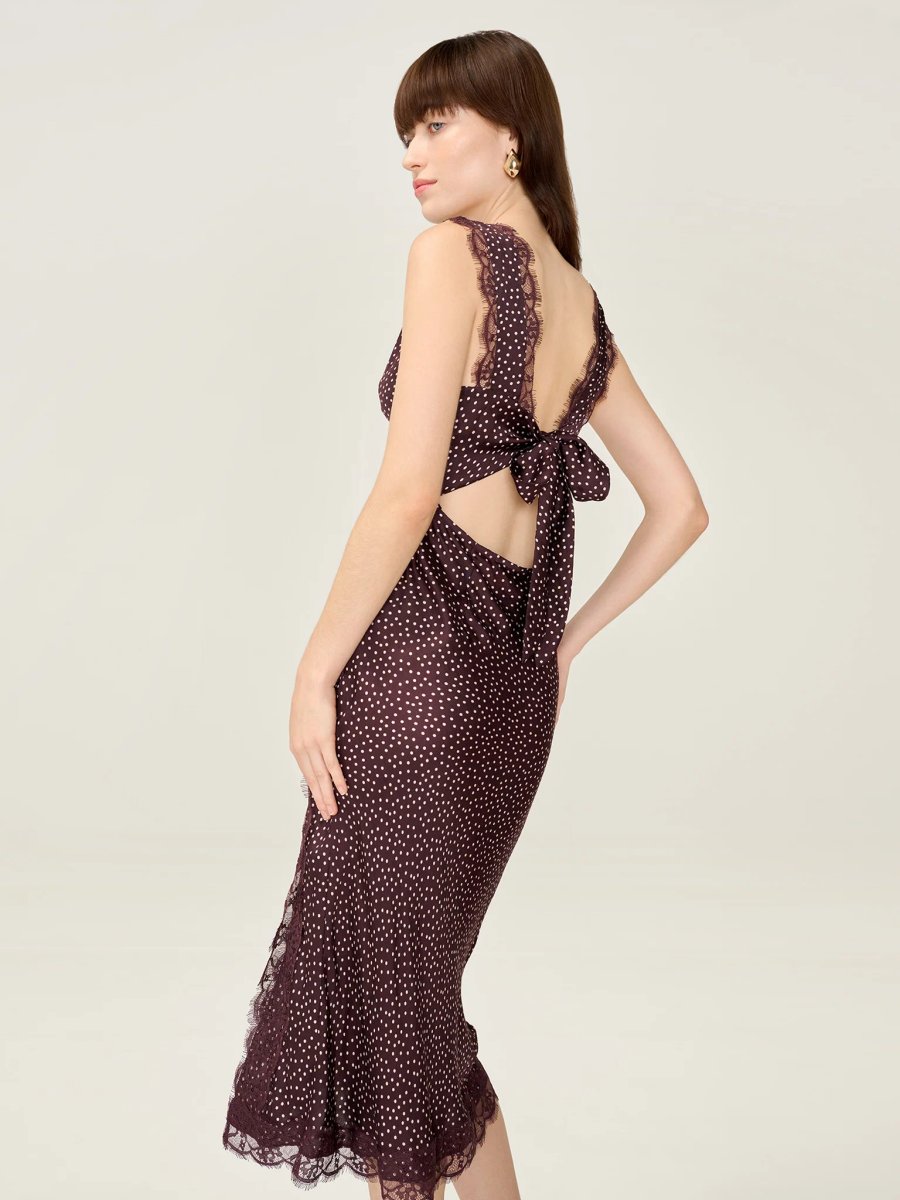 OMNES Penny Dress in Chocolate - 4