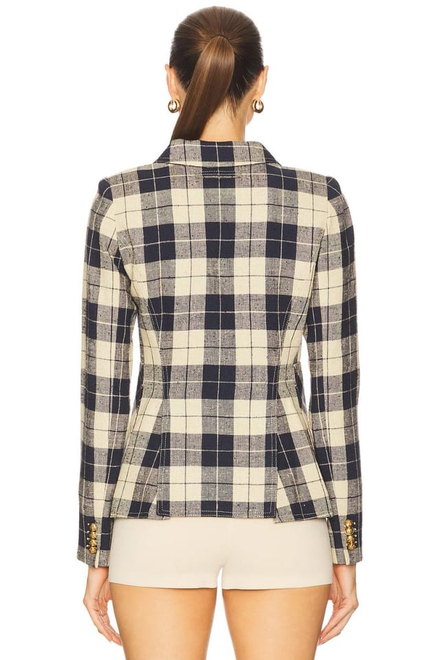 revolve Patch Pocket Duchess Blazer - 3