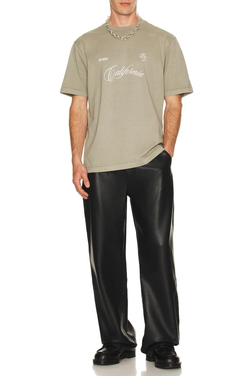 revolve Faux Leather Carpenter Pant - 4