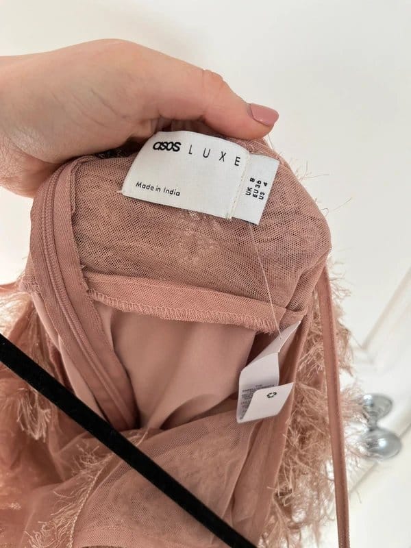 ASOS ASOS Luxe feather low back cami body - 2