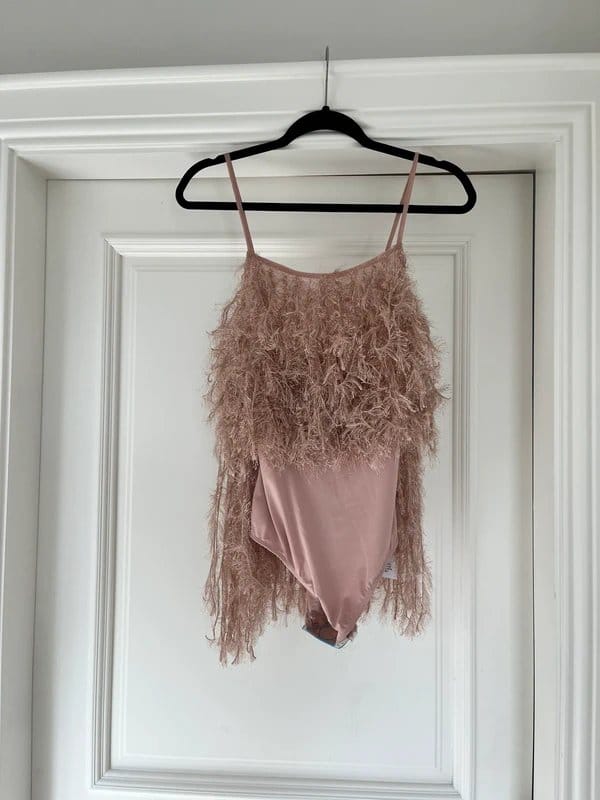 ASOS ASOS Luxe feather low back cami body - 3