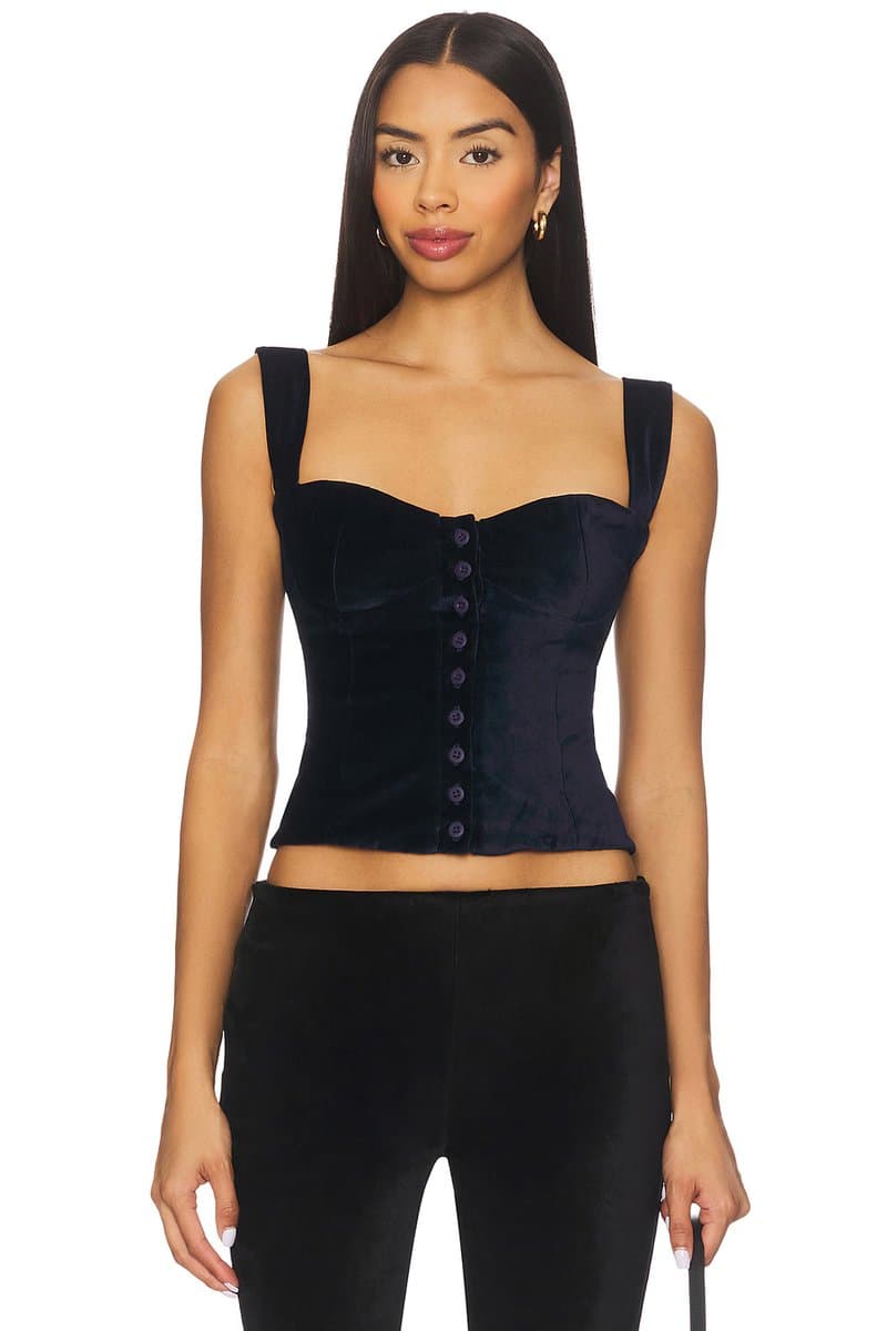 revolve Revolve Elegant Navy Julie Corset
