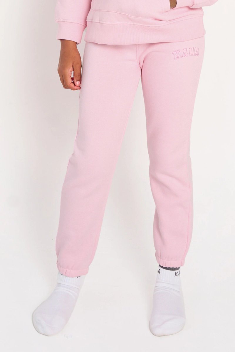 Kaiia Kaiia Kids Cuffed Joggers Pink - 2