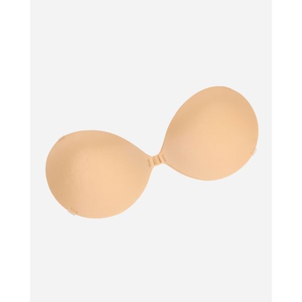 EGO Bandeau Shaped Stick On Bra In Nude, Women's Size UK One Size - 2