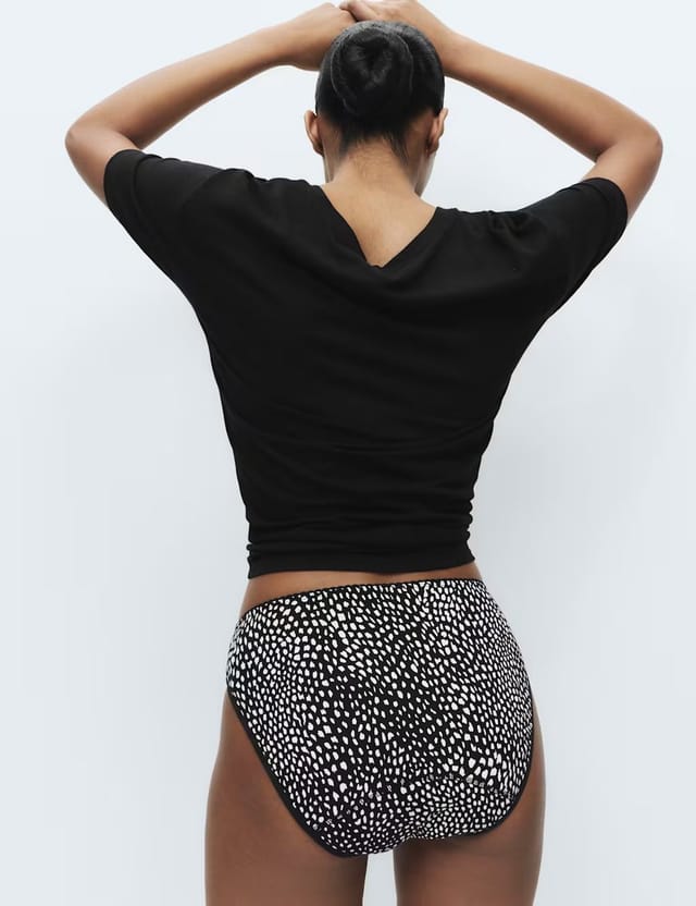 Marks & Spencer M&S 3pk Heavy Absorbency Period High Leg Knickers White Mix - 3