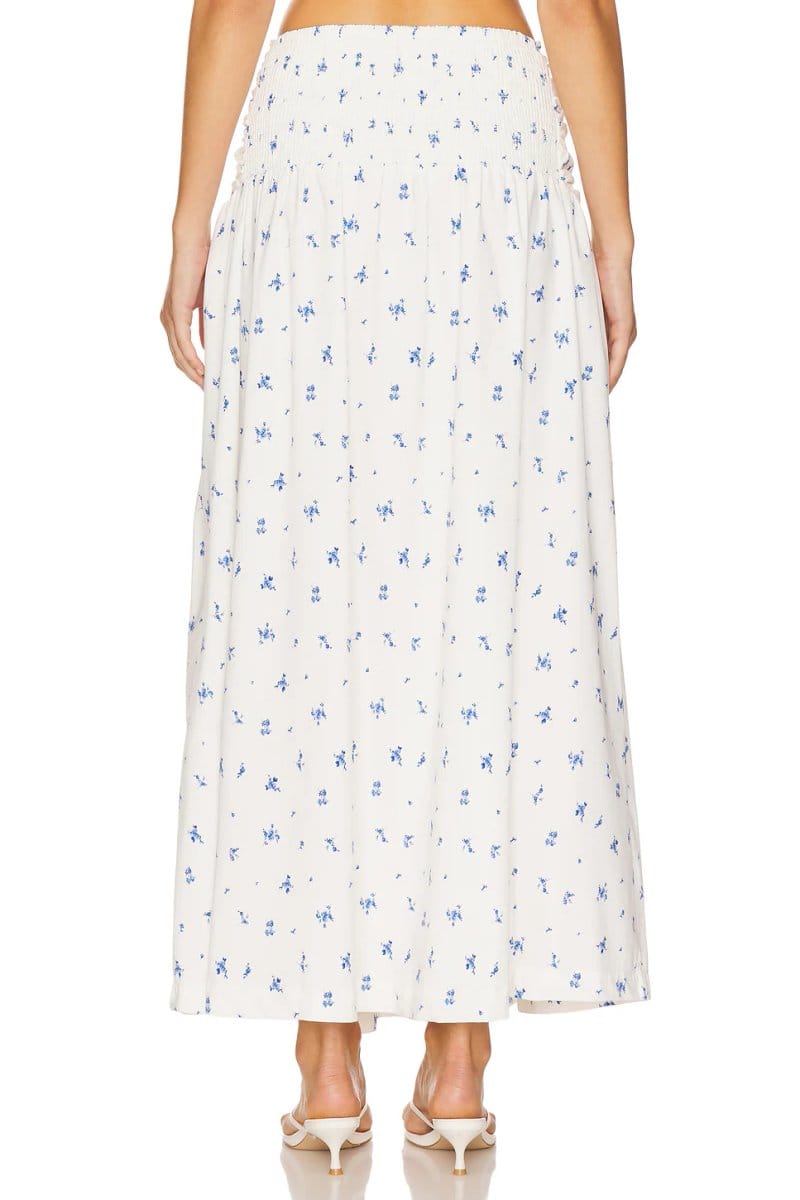 revolve Ruched Waist Midi Skirt - 4