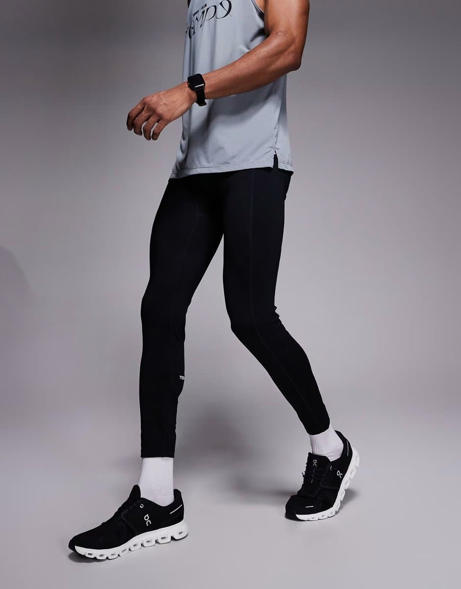 ASOS ASOS Black Active Running Tight