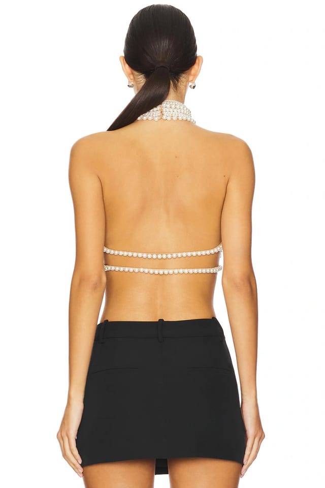 revolve Elsie Pearl Top - 3