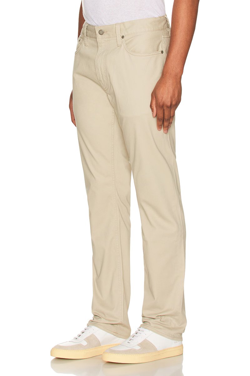 revolve 5 Pocket Sateen Chino Pant - 4