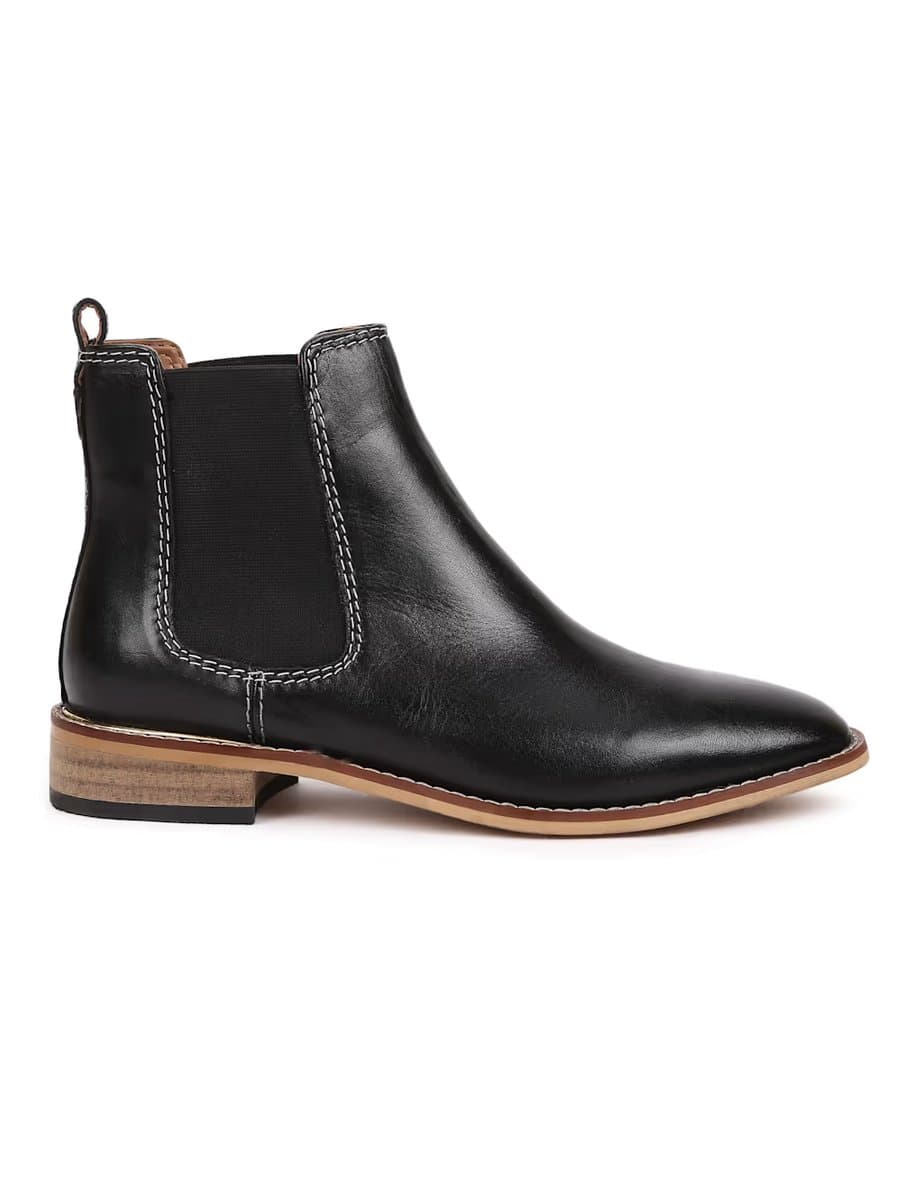 Marks & Spencer M&S Side Panel Chelsea Boot Black