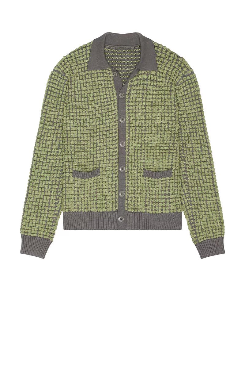 revolve Bubble Terry Towel Cardigan - 1