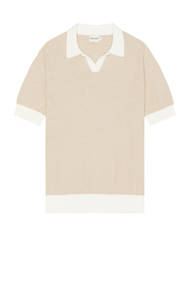 revolve Texture Knit Polo - 2