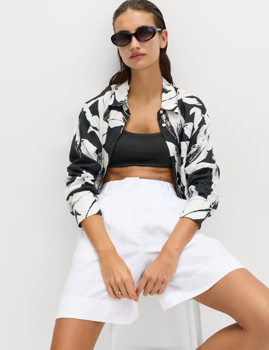 Marks & Spencer M&S Ribbed Scoop Neck Bikini Top Black - 4