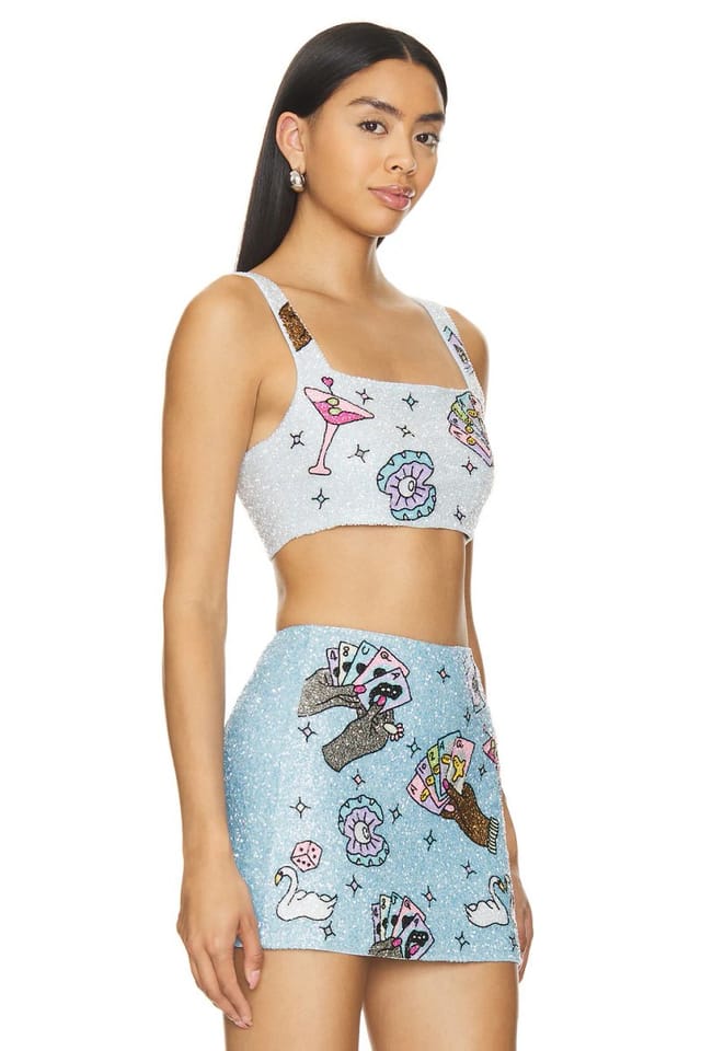 revolve Vegas Crop Top - 2