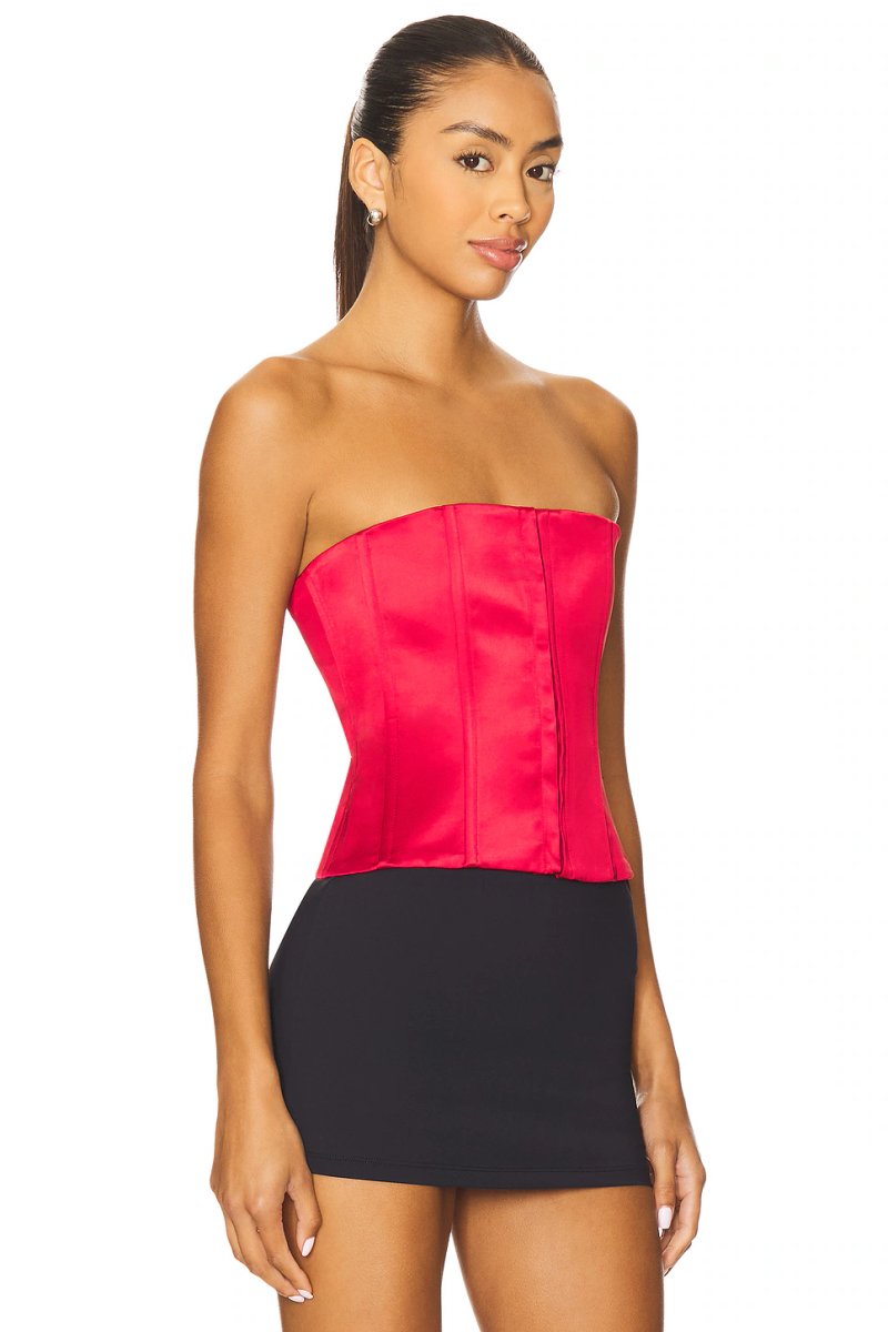 revolve Satin Corset - 2