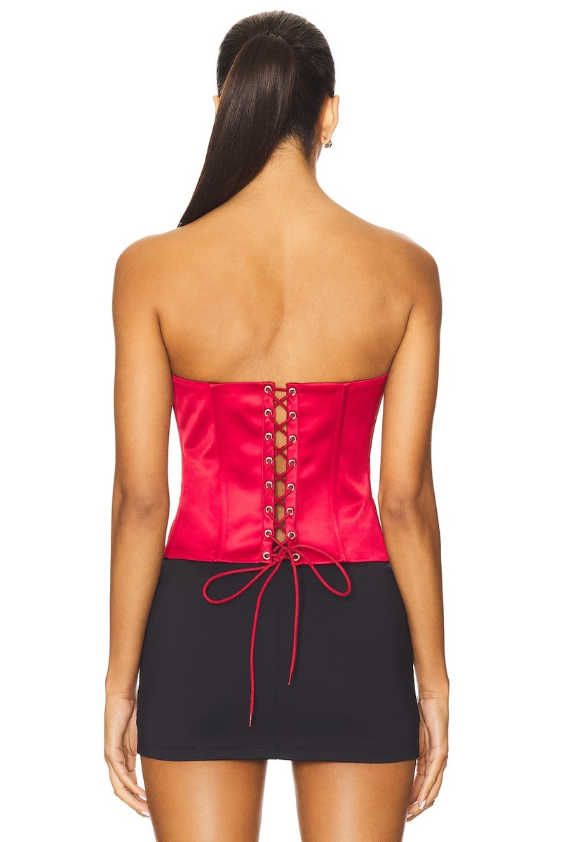 revolve Satin Corset - 3