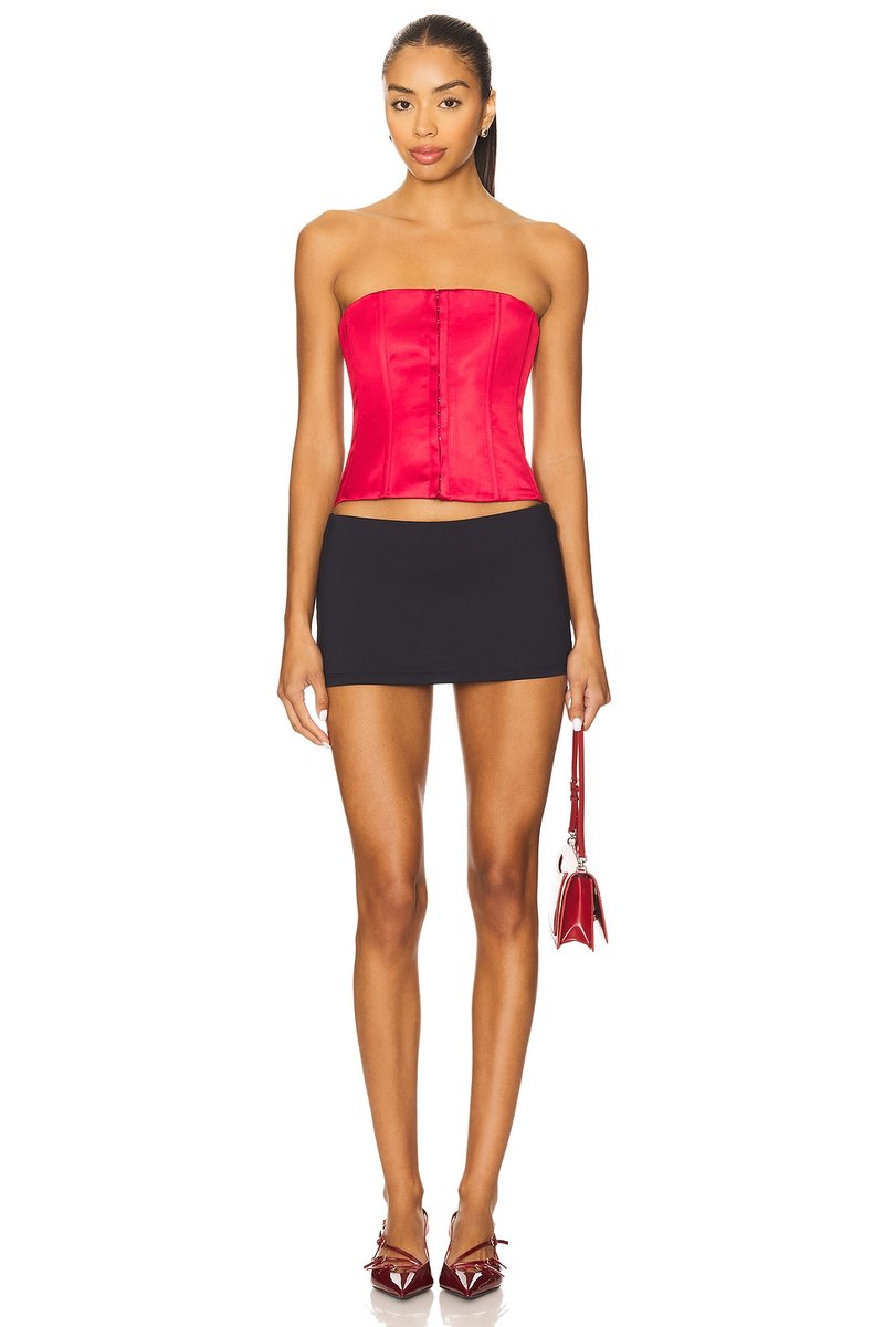 revolve Satin Corset - 4