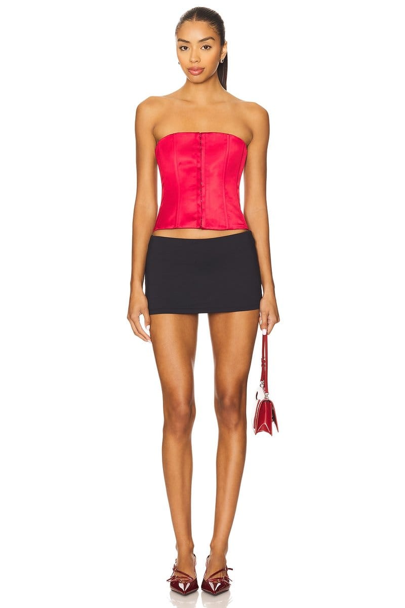 revolve Satin Corset - 4