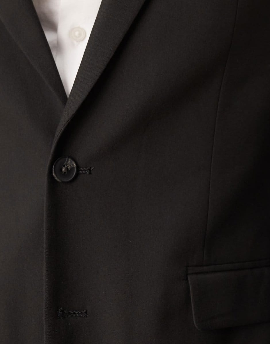 ASOS ASOS DESIGN slim suit jacket in black - 4