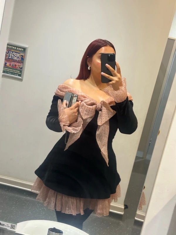 ASOS ASOS Luxe velvet bardo dress - 2