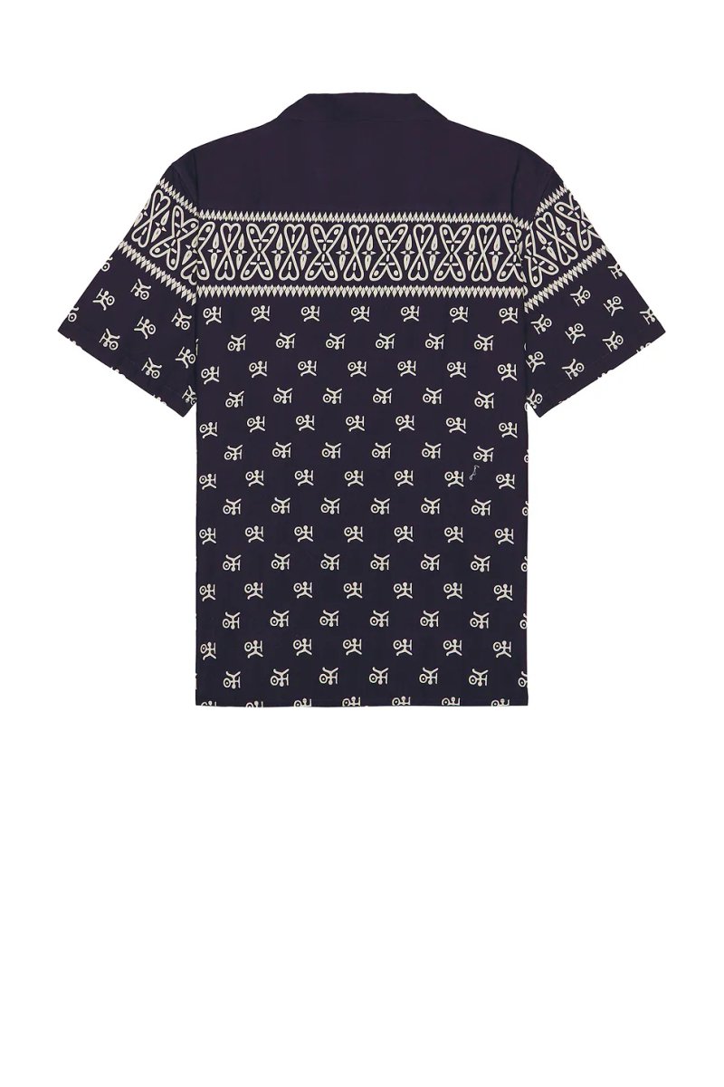 revolve Scarf Print Short Sleeve Shirt - 2