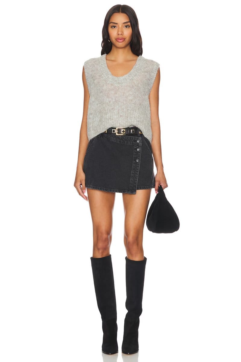 revolve x We The Free Wynne Denim Skirt - 4