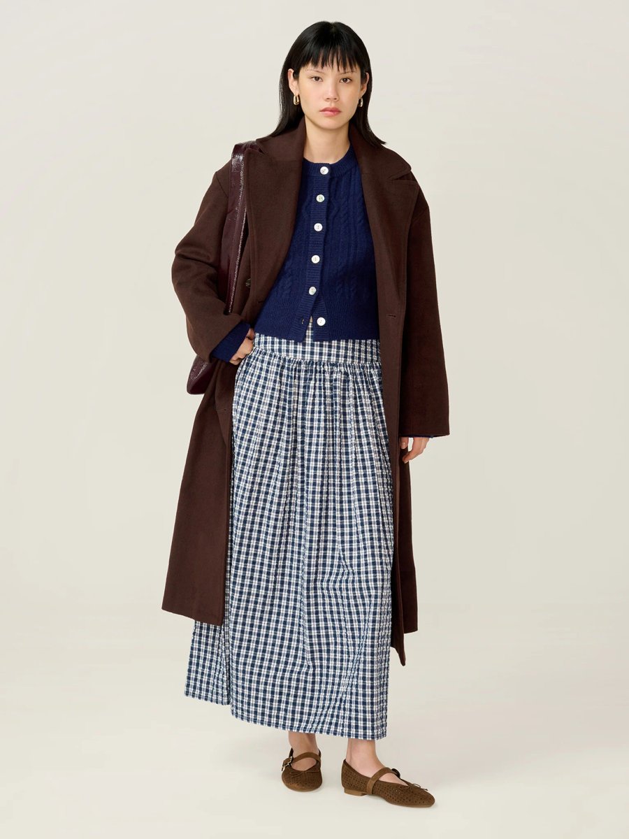 OMNES Darcie Check Skirt - 4