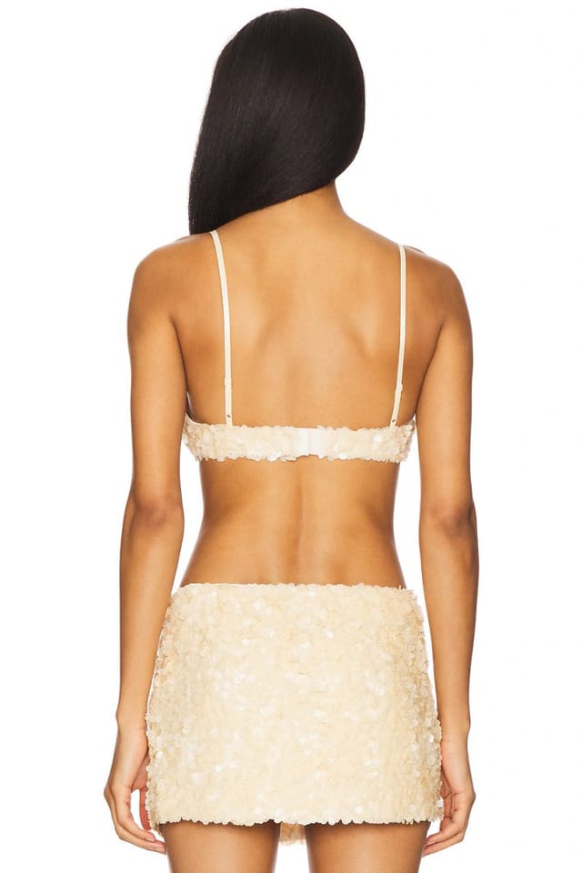 revolve Ari Gathered Sequin Top - 3