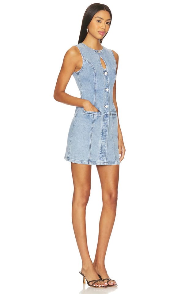 revolve Etch Denim Mini Dress - 2