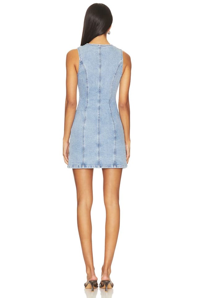 revolve Etch Denim Mini Dress - 3