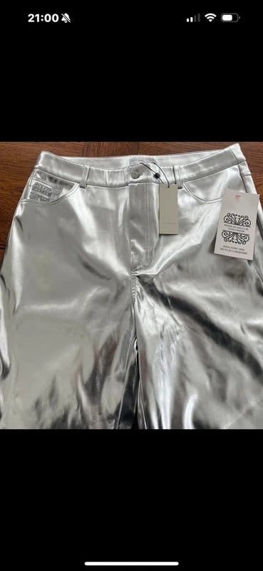 Never Fully Dressed Never Fully Dressed Silver Jeans - 2