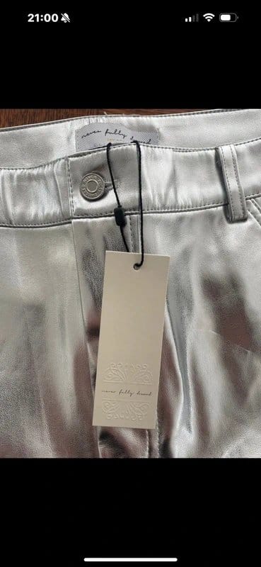 Never Fully Dressed Never Fully Dressed Silver Jeans - 4