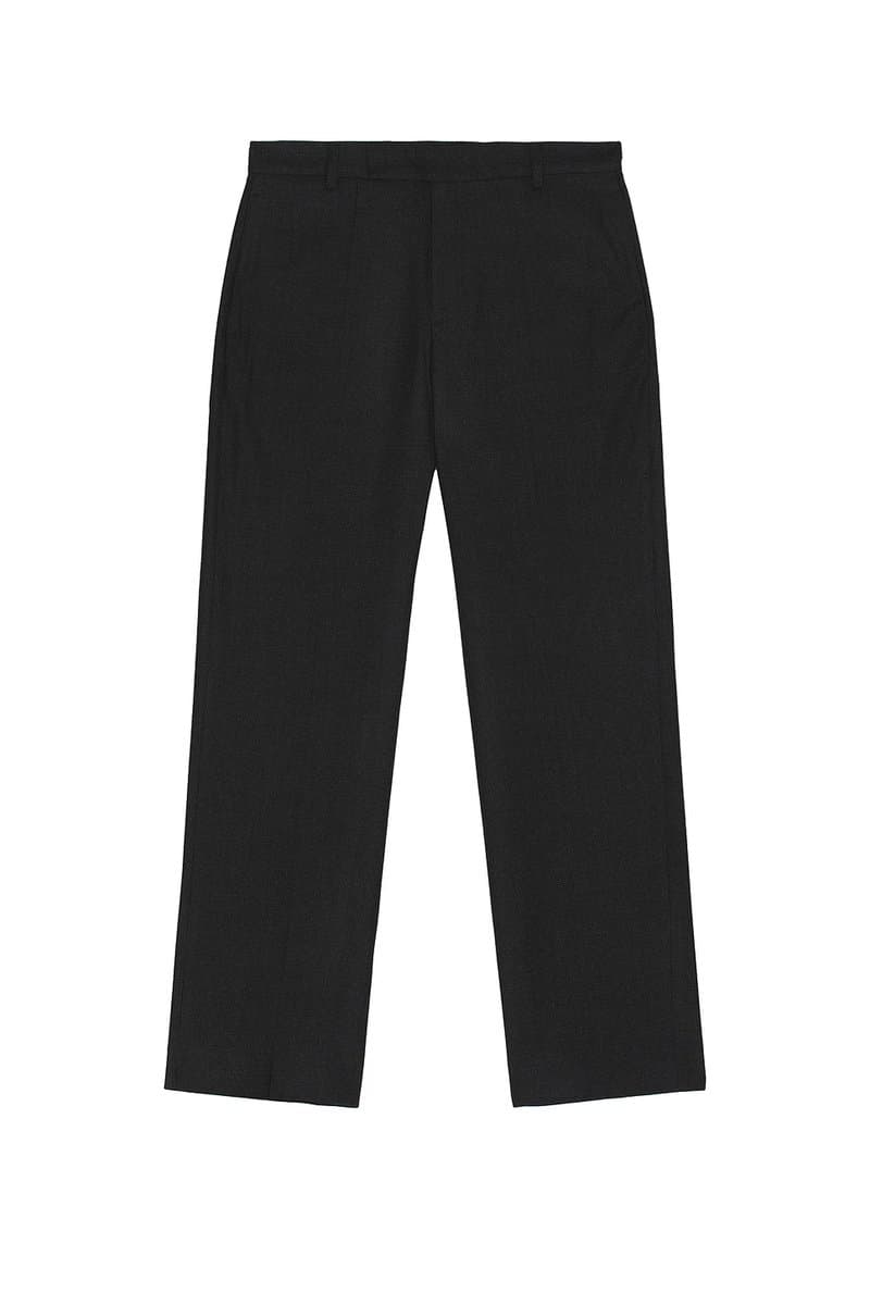 revolve Revolve Wool Pleated Trousers in Black