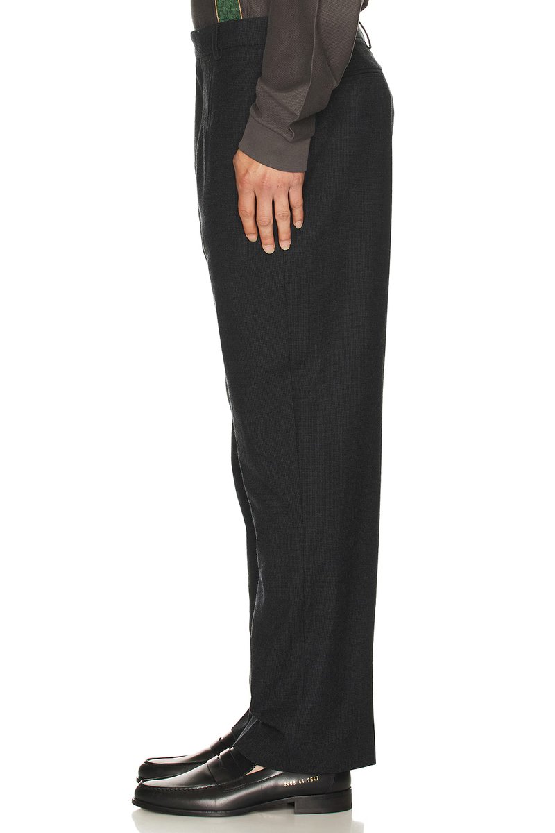 revolve Wool Pleated Trousers - 4