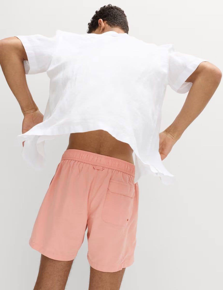 Marks & Spencer M&S Quick Dry Plain Swim Shorts Apricot - 4