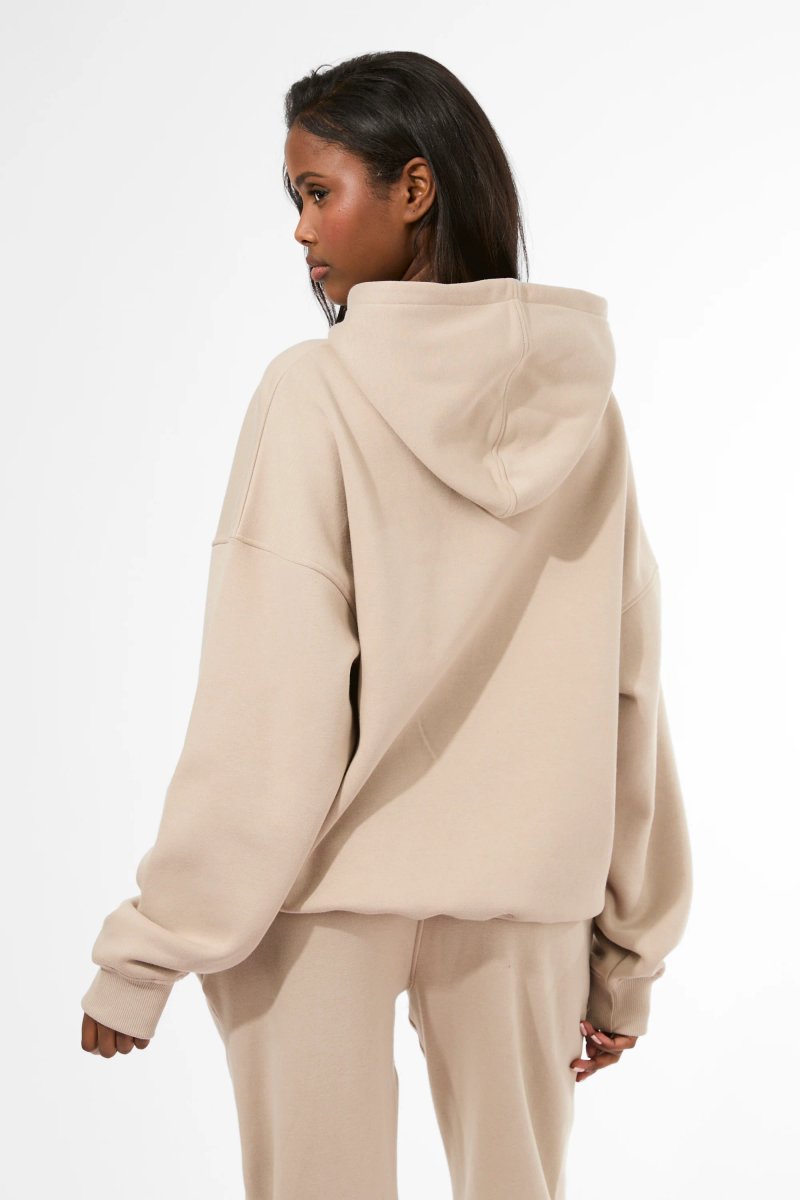 Kaiia Kaiia Studio Oversized Hoodie Stone - 3