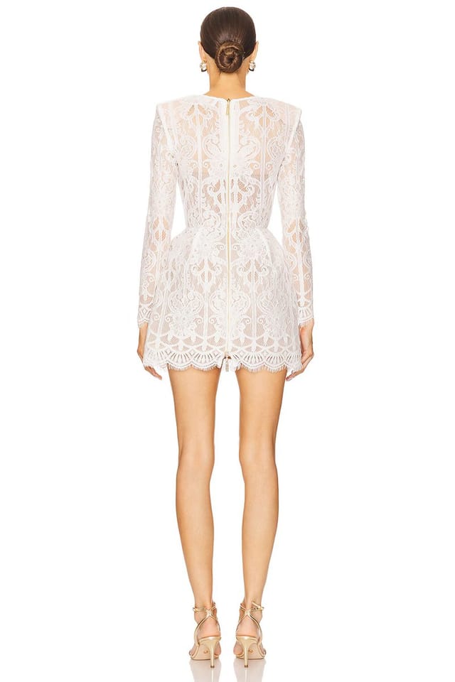 revolve Casey Lace Mini Dress - 3