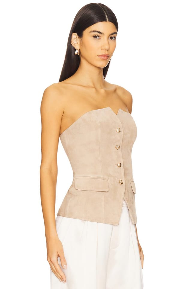 revolve Zamora Suede Corset - 2