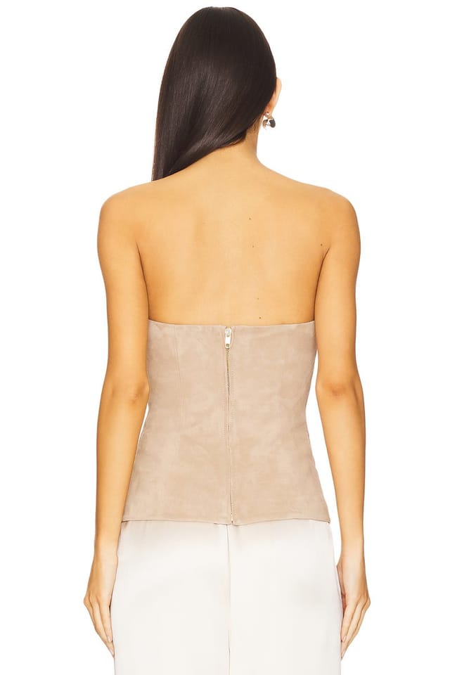 revolve Zamora Suede Corset - 3