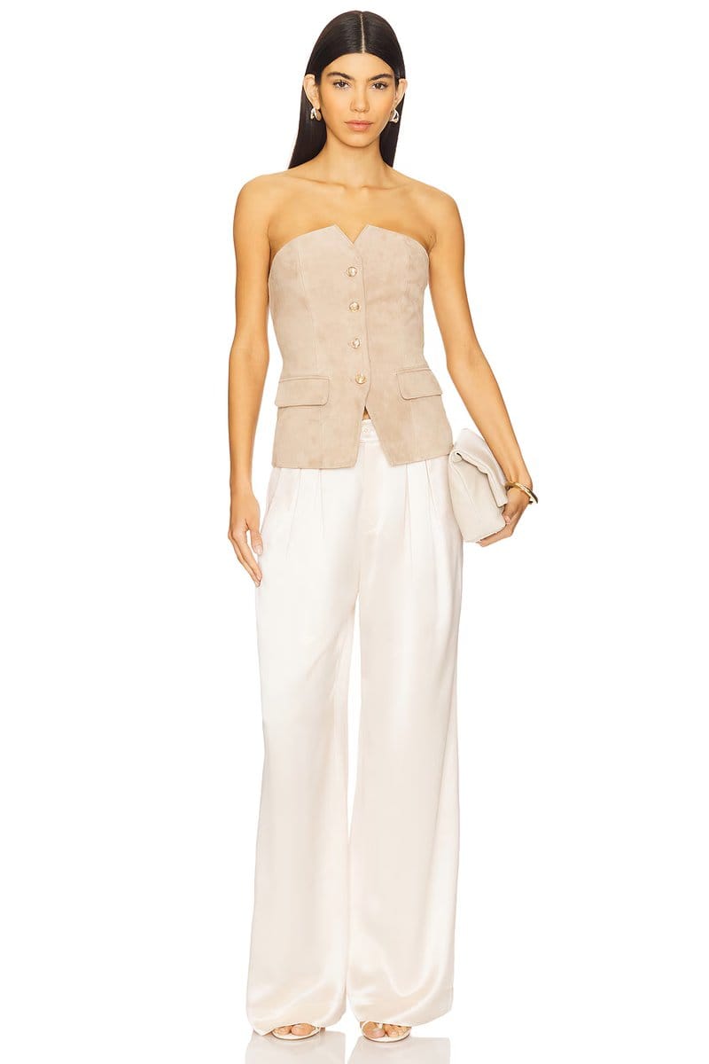 revolve Zamora Suede Corset - 4