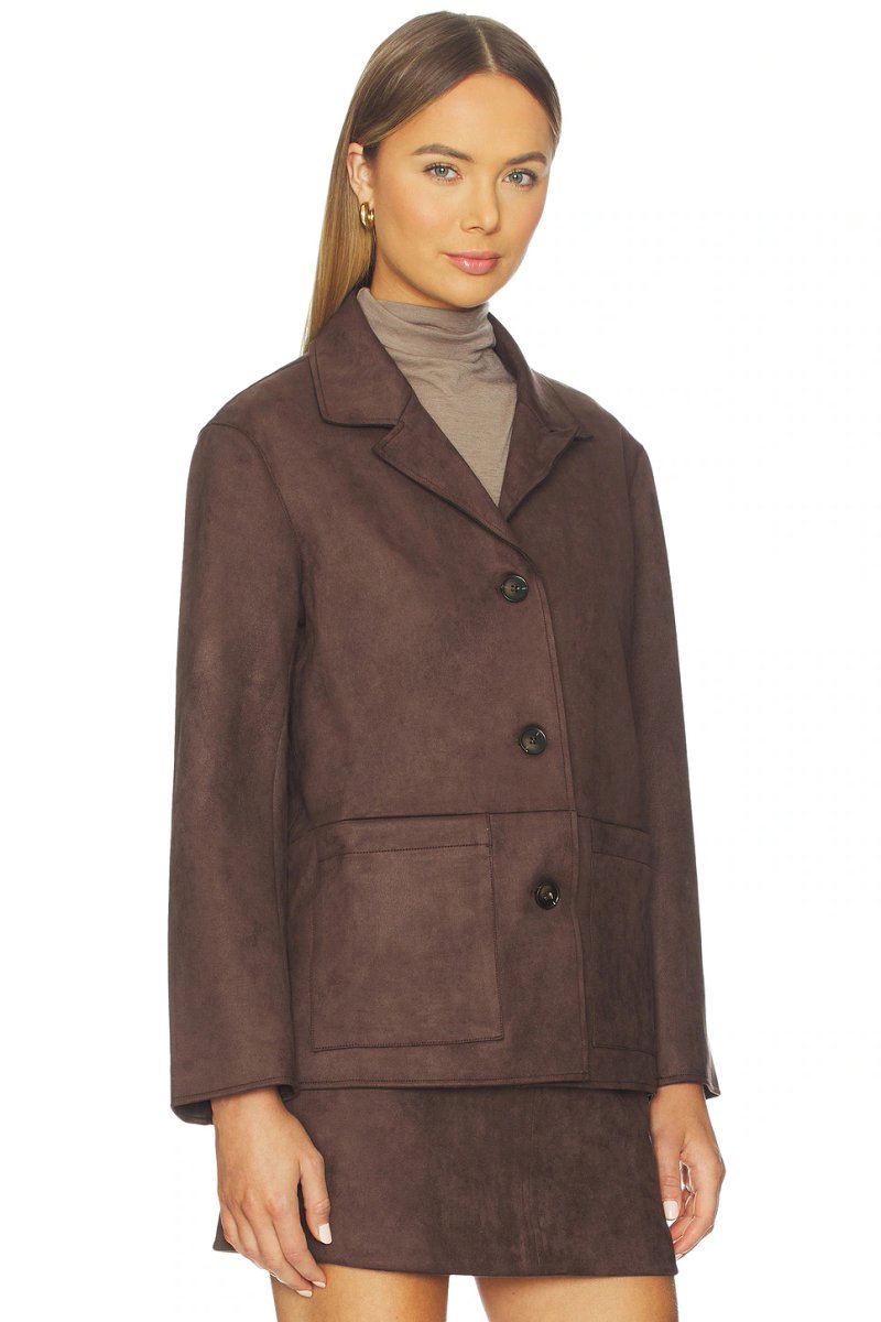 revolve Elodie Hayes Vegan Suede Jacket - 3