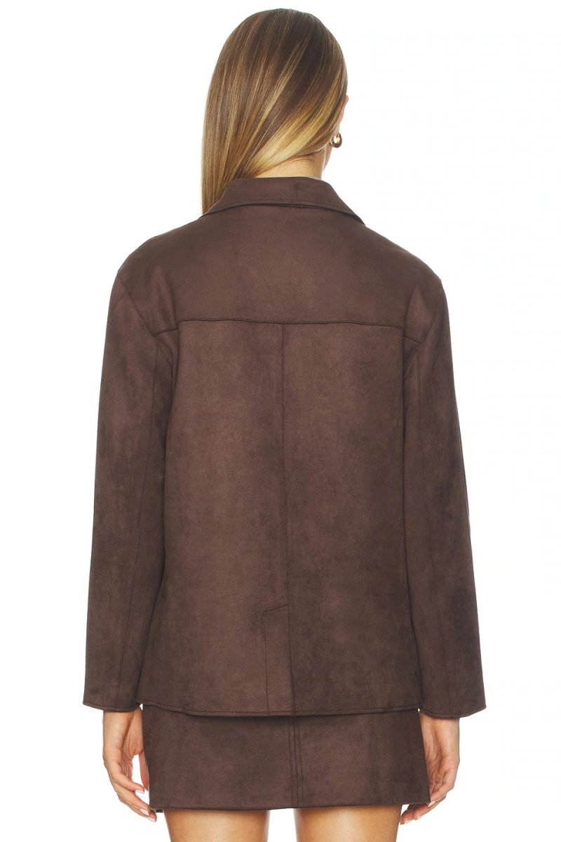 revolve Elodie Hayes Vegan Suede Jacket - 4