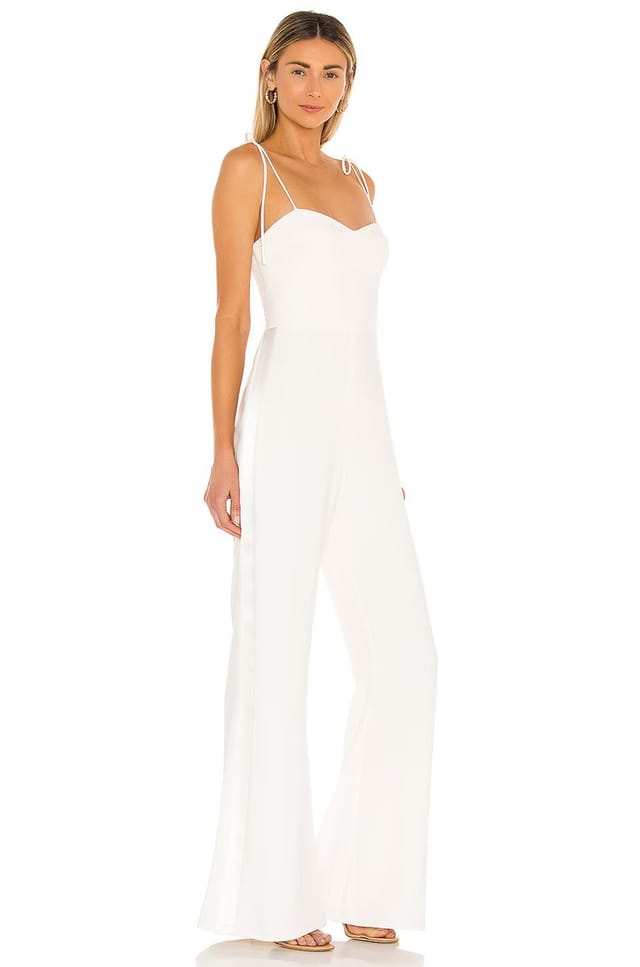 revolve Champagne Jumpsuit - 2