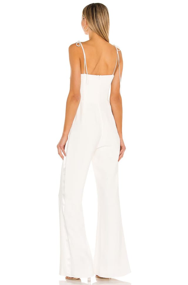 revolve Champagne Jumpsuit - 3