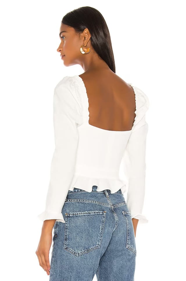 revolve Corie Top In White - 3