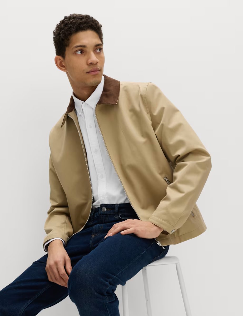 Marks & Spencer M&S Slim Fit Ultimate Cotton Rich Stretch Oxford Shirt White - 2