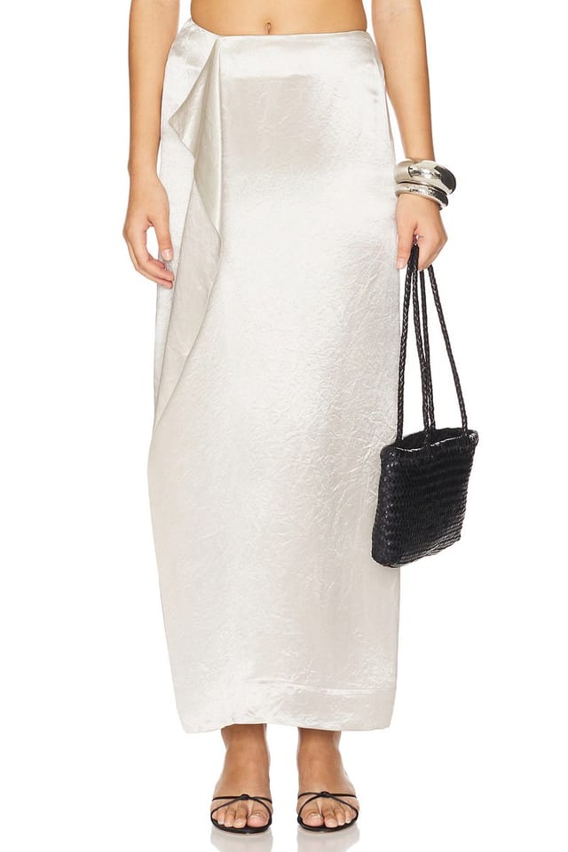 revolve Kobe Wrap Over Maxi Skirt - 2