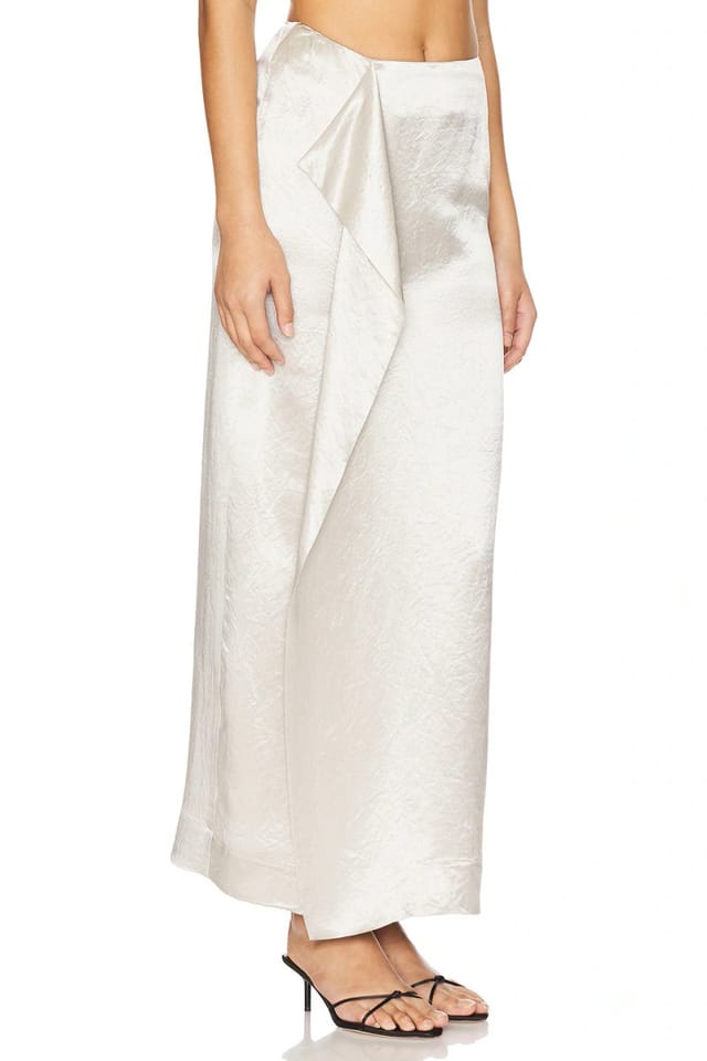 revolve Kobe Wrap Over Maxi Skirt - 3